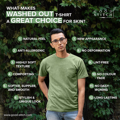What Makes Washed Out T-shirt a Great Choice for Skin?