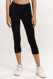 ORGANIC COTTON CAPRI TIGHTS