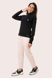 ORGANIC COTTON HALF ZIP PULL OVER