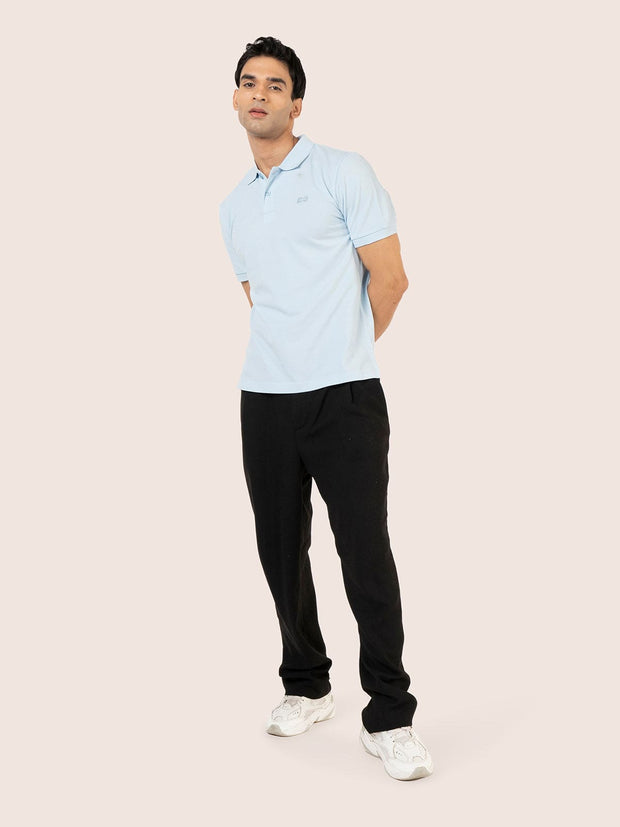 ORGANIC COTTON PIQUE COLLAR SHIRT