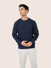 ORGANIC COTTON OTTOMAN RIB SWEAT SHIRT