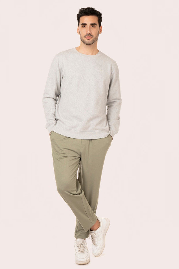 Organic Cotton Basic Sweat Shirt