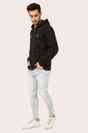 ORGANIC COTTON FULL ZIP HOODIE WITH POCKET