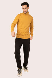 Supima Roll Neck Tee