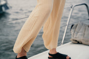 Woven Muslin, Organic, Capri Pant