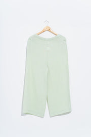 Woven Muslin, Organic, Capri Pant