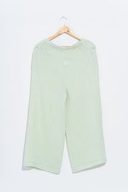 Woven Muslin, Organic, Capri Pant