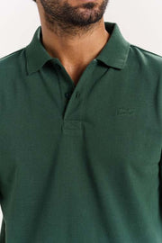 ORGANIC COTTON PIQUE COLLAR SHIRT
