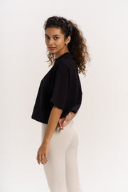 ORGANIC COTTON CROP TOP