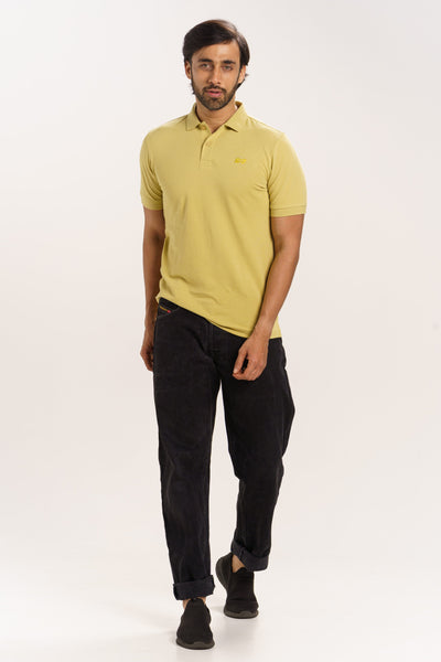 ORGANIC COTTON PIQUE COLLAR SHIRT