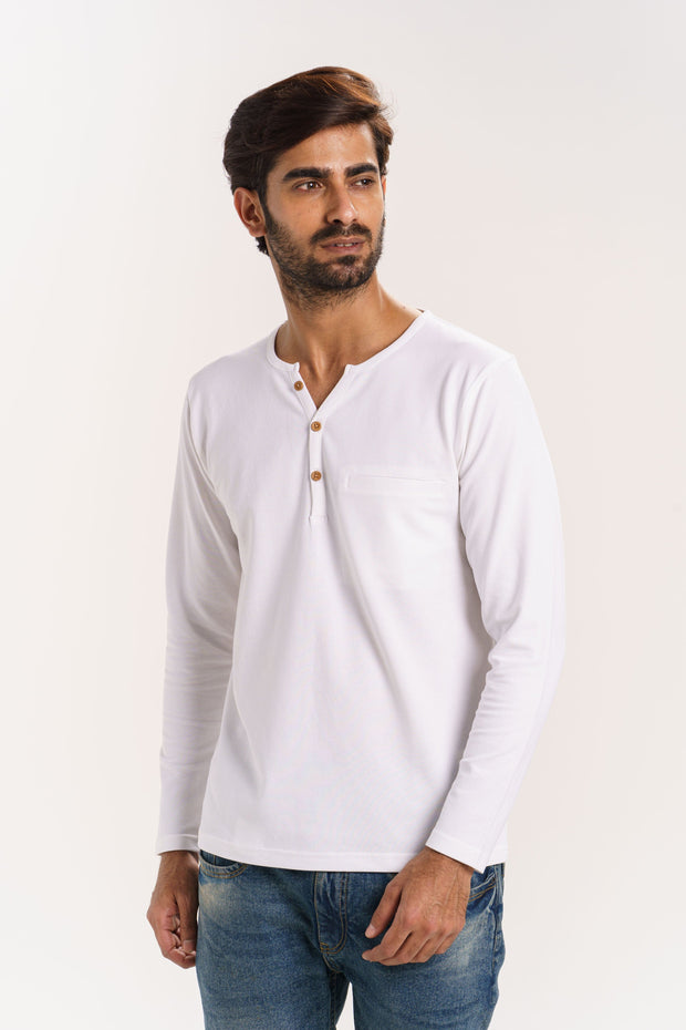 ORGANIC COTTON LONG SLEEVE T-SHIRT