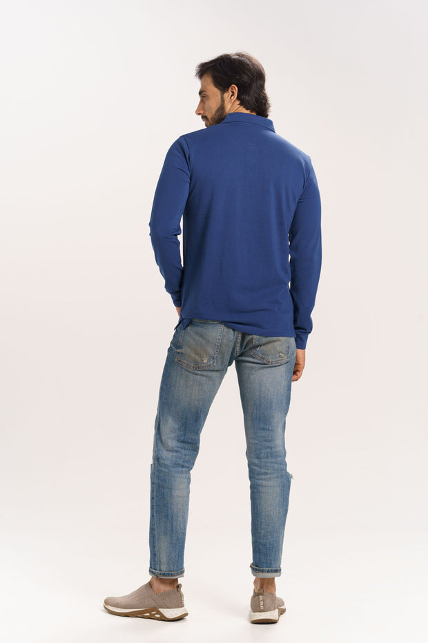 SUPIMA LONG SLEEVE POLO