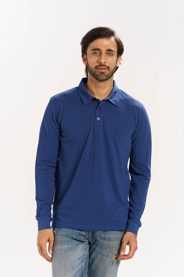 SUPIMA LONG SLEEVE POLO