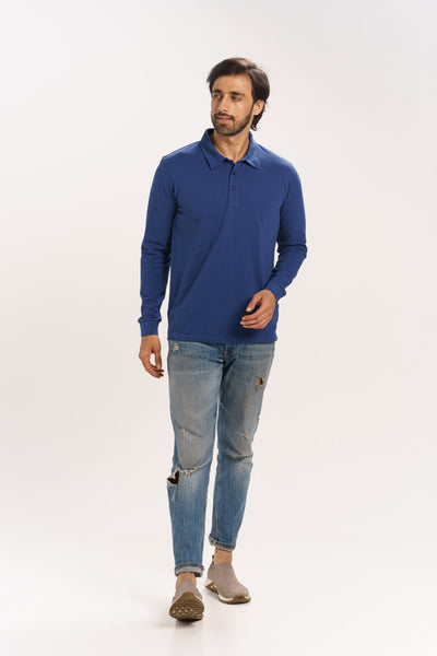 SUPIMA LONG SLEEVE POLO