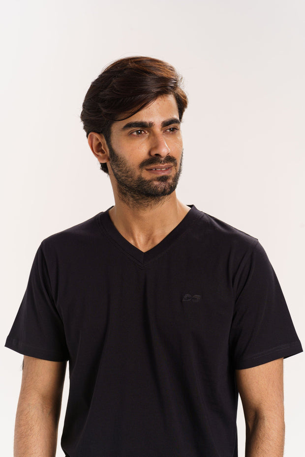 SUPIMA COTTON V NECK T-SHIRT FOR MEN