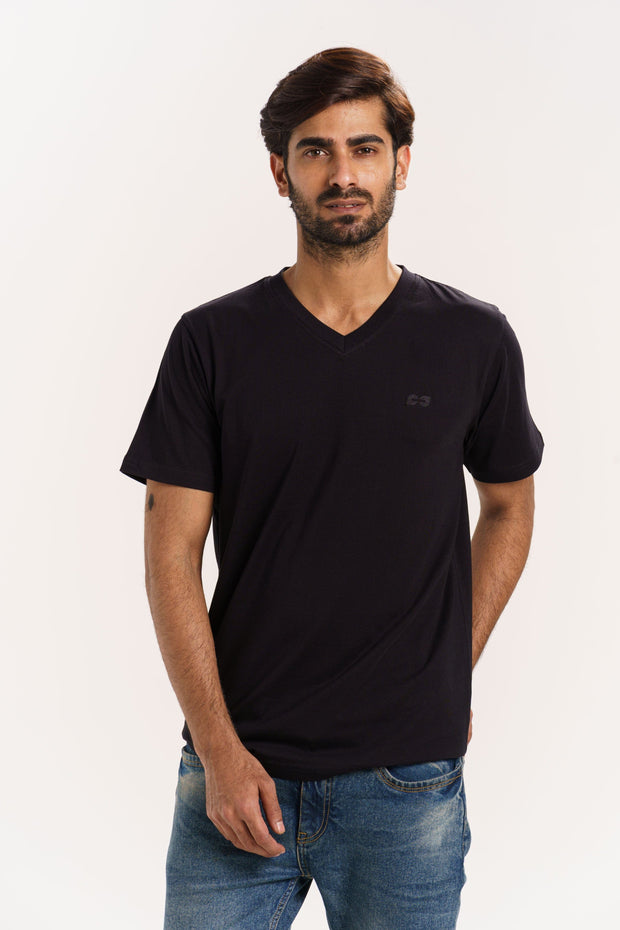 SUPIMA COTTON V NECK T-SHIRT FOR MEN